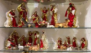 14" FABRIC NATIVITY SET - 100-4900630